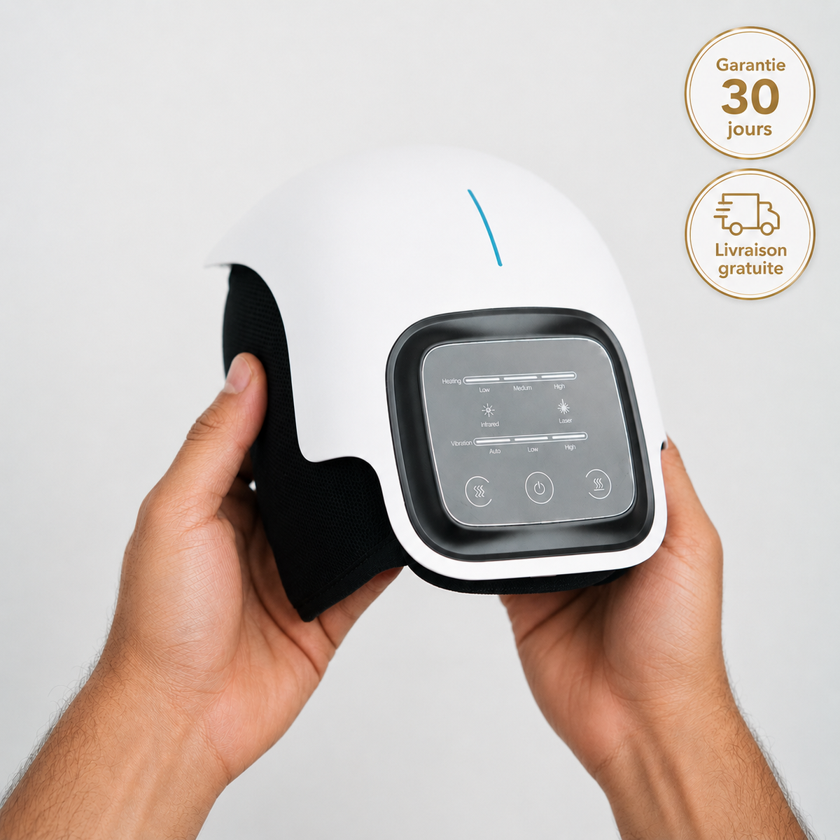 Kinélia — Appareil de massage genou 4-en-1